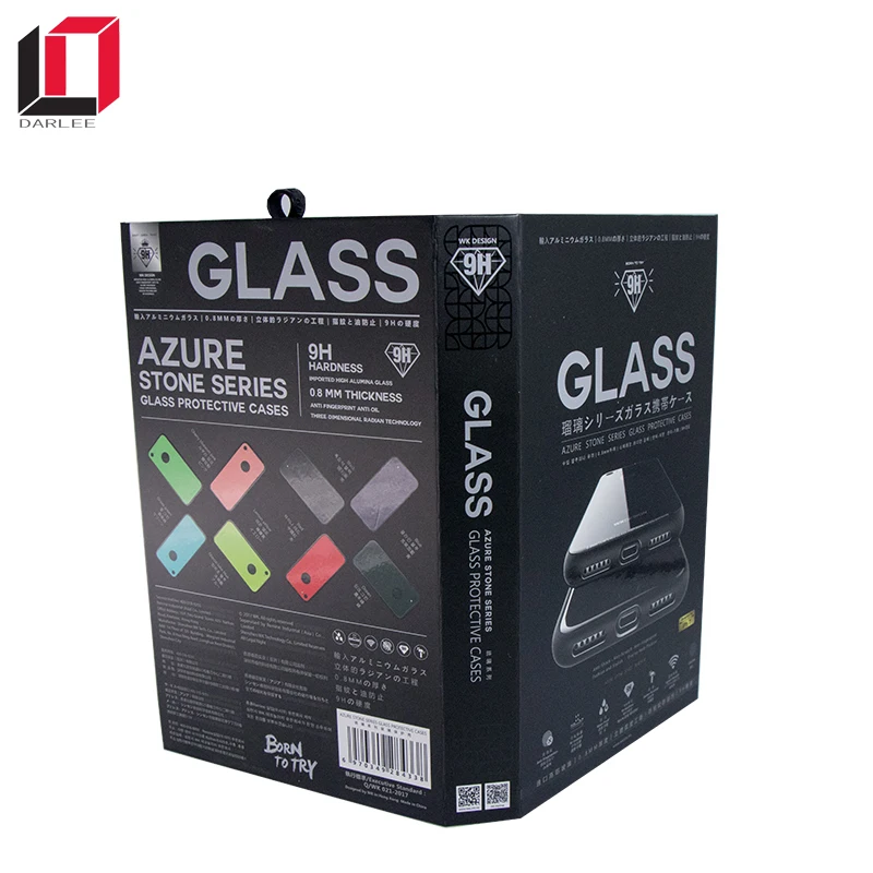 New Factory Black Magnetic Closure Book Shaped Black Otter Box for Iphone X Case Packaging