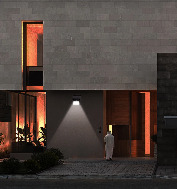 30 LED Outdoor Waterproof Motion Solar Sensor Wall Light for Garden