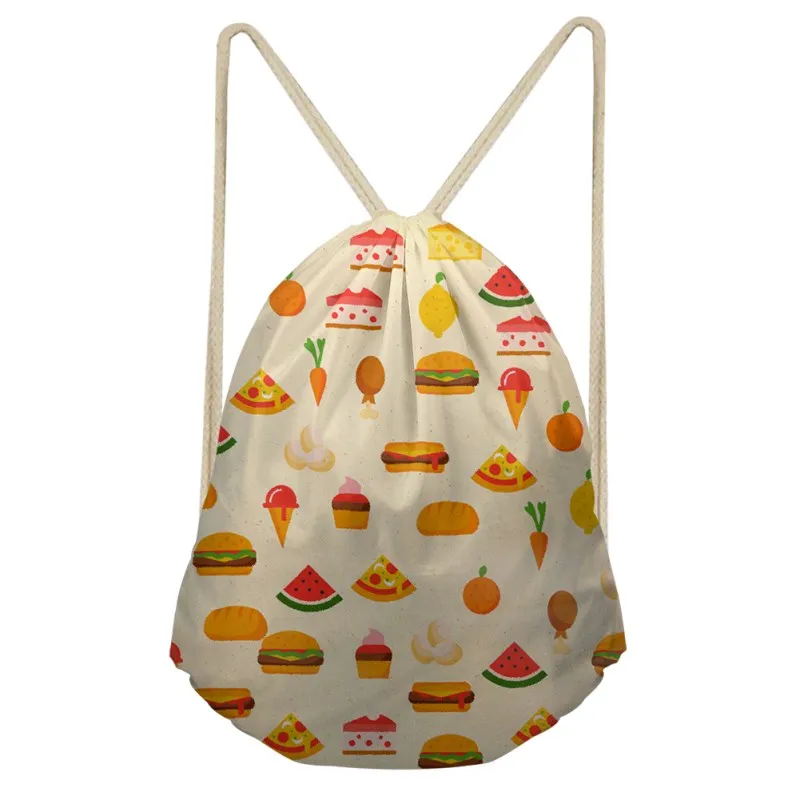 THIKIN Mens Drawstring Bag Personalized Cool Patterns Printed Gym Cinch Bags