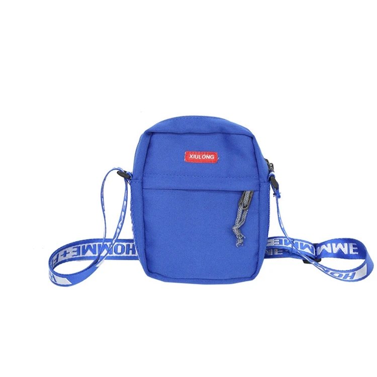 custom women mini small fashion canvas shoulder crossbody messenger bag