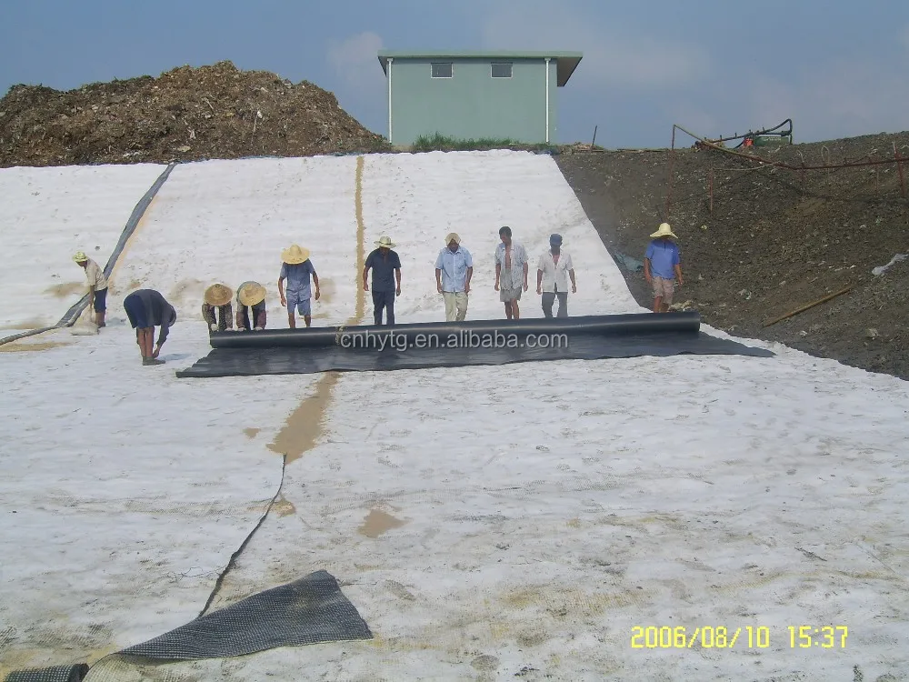 5500g/m2 ASTM Waterproof Bentonite Geotextile Geosynthetics Clay Liner for Pond Liners