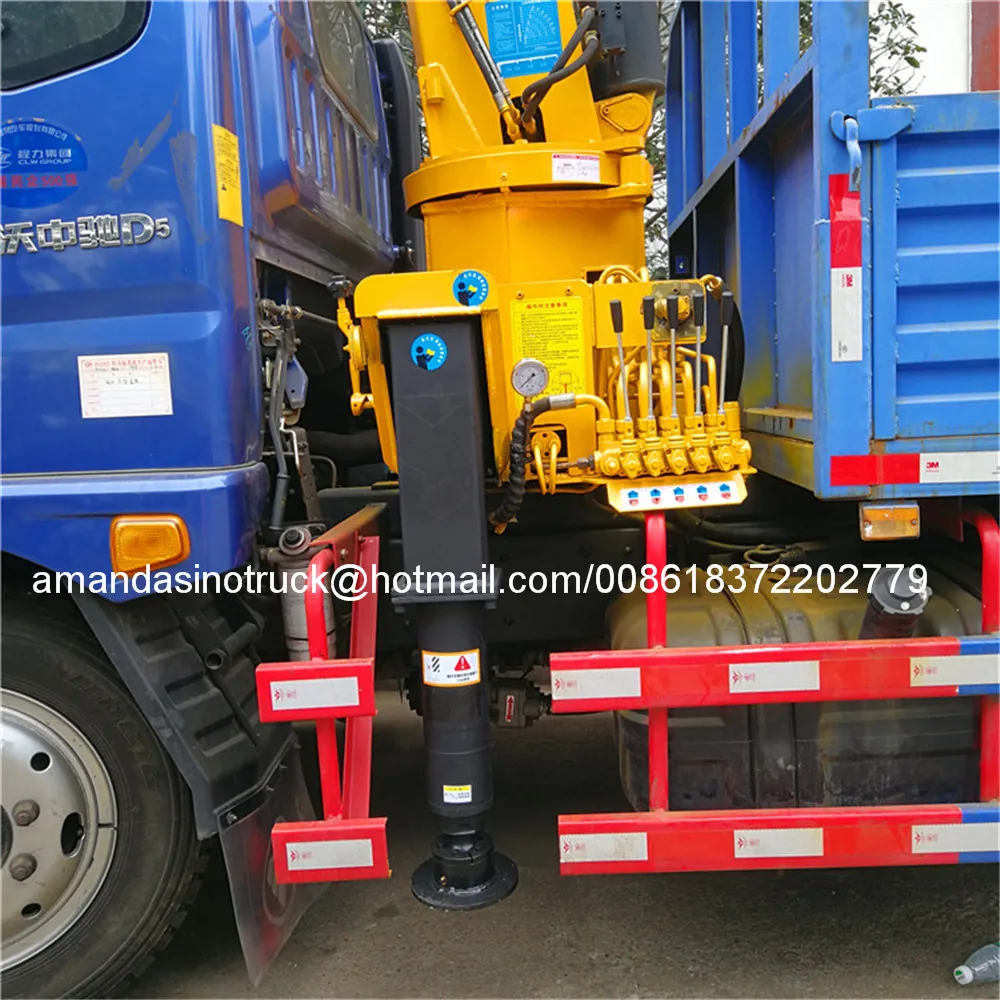 
Foton delivery truck mounted 7 ton lorry crane for sale 