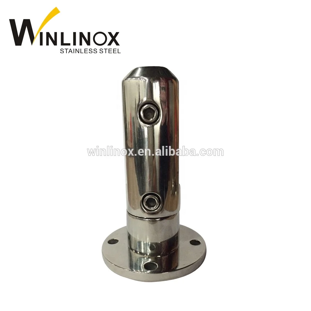 Winlinox inox balcony frameless glass railing, railing fittings