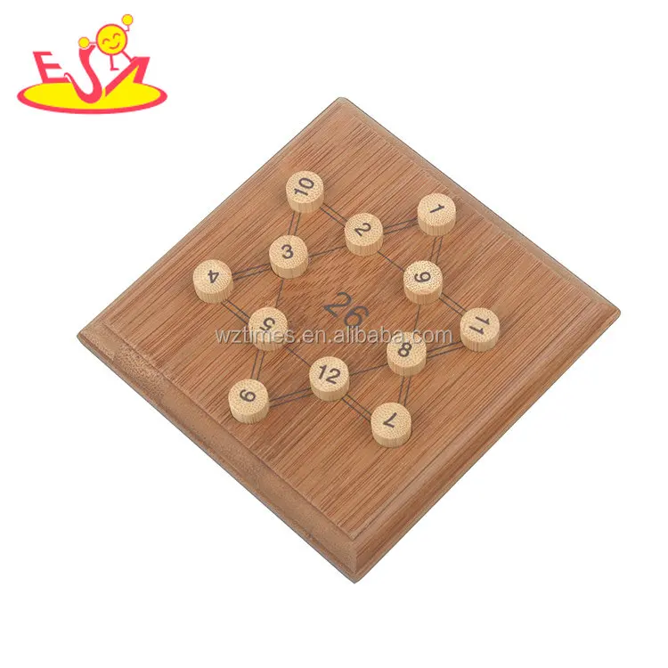 Wholesale creative style wooden chinese checkers game for sale W11A068