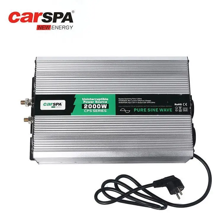 Pure sine wave inverter with charger 12V/24V  110V/220V  2000W UPS ----CPS2000