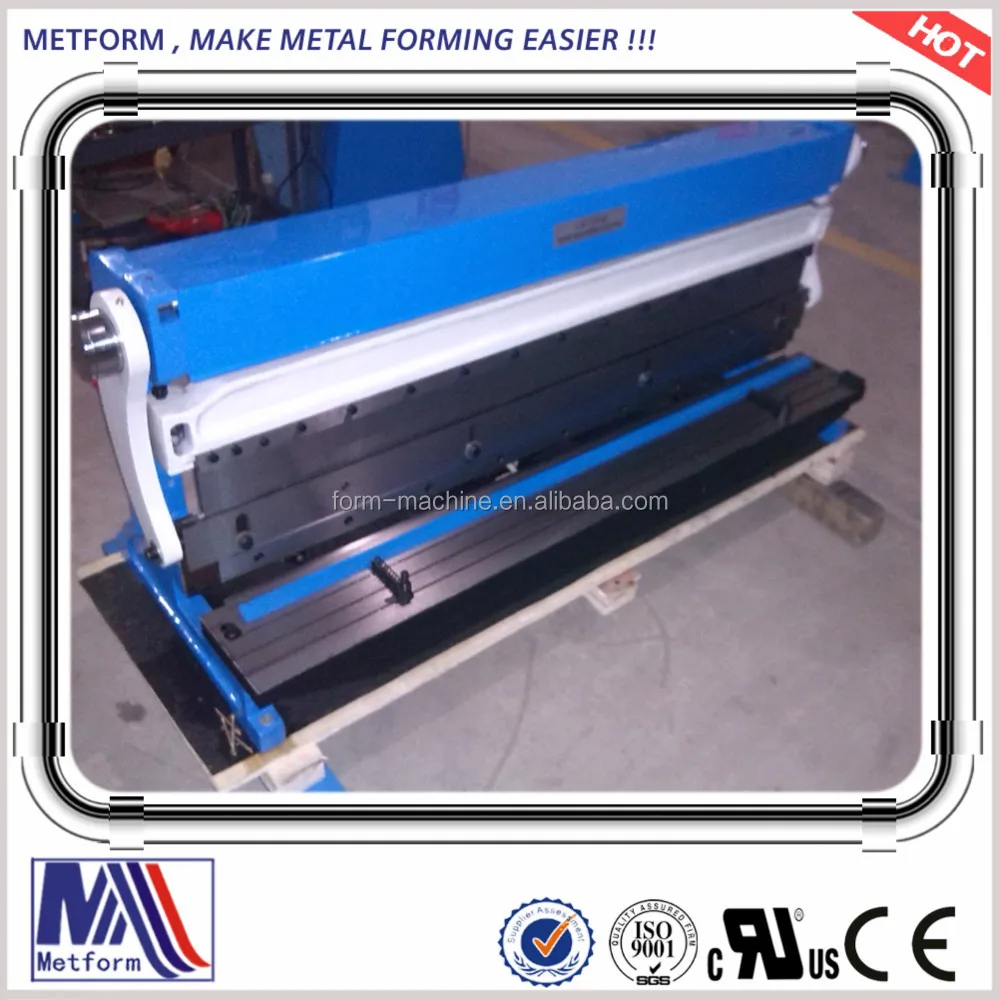 
sheet metal slip roll machine combination press brake and shear 