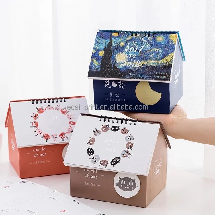 Best-selling Newest Customized Design Printing Monthly Calendar