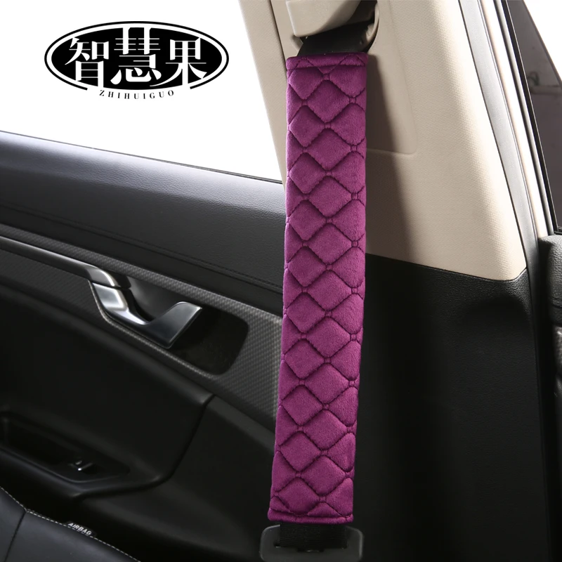 Child Car Safety Belt Shoulder Sleeve/ Baby Children Plush Car Seat Belt Cover Strap