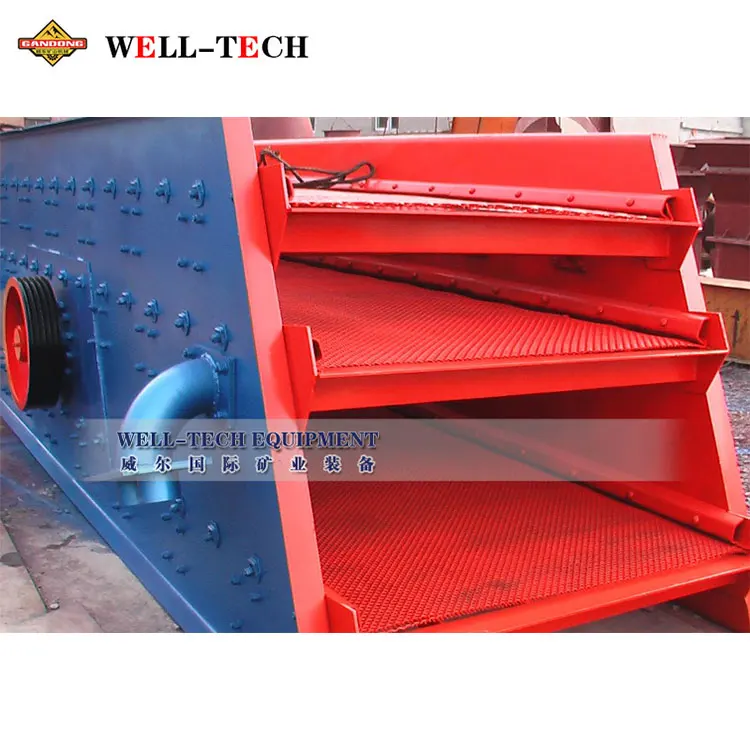 Construction materials classifier mechanical circular vibrating screen