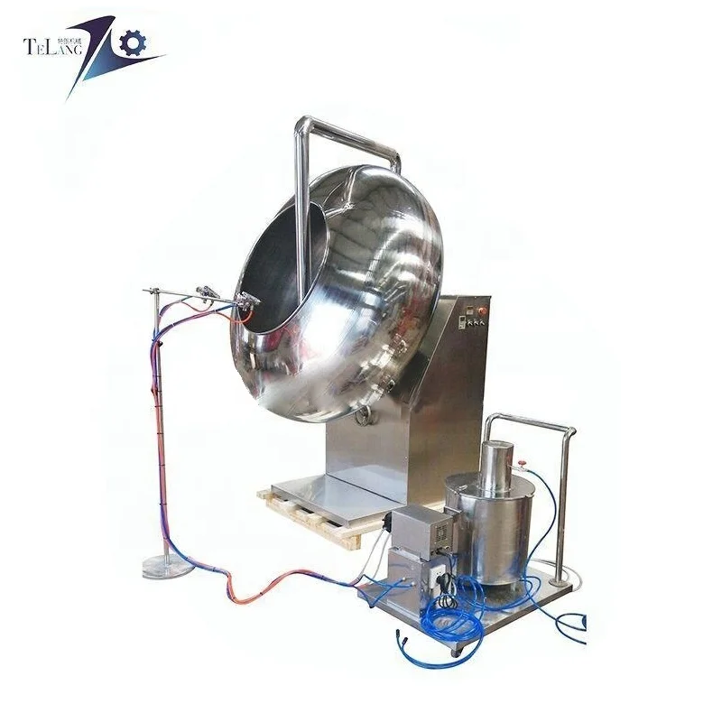 Super Quality Small Chocolate Enrobing Coating Machine with Spray System