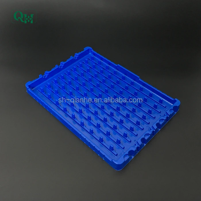 
customized conductive anti-static ESD plastic packing tray 