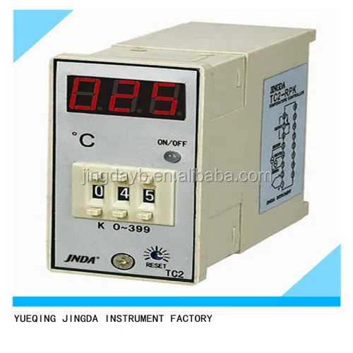 Digital LED display temperature differential thermostat, TC temperature regulator thermostat 220V temp. range( 0-399C )