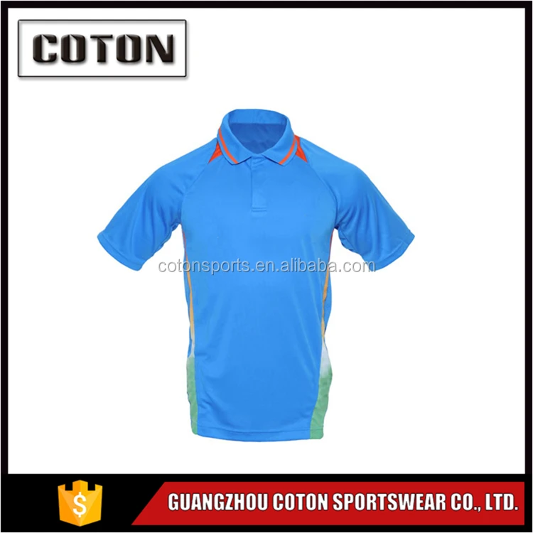 100% Mesh Polyester sublimated cricket jersey cheap blank cricket jersey