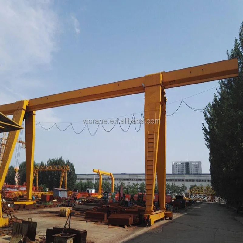 MH Type Single Girder Electric Hoist 10 ton Gantry Crane Price