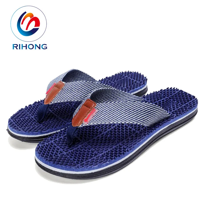 Distribution best selling custom massage men flip flop sandals pictures