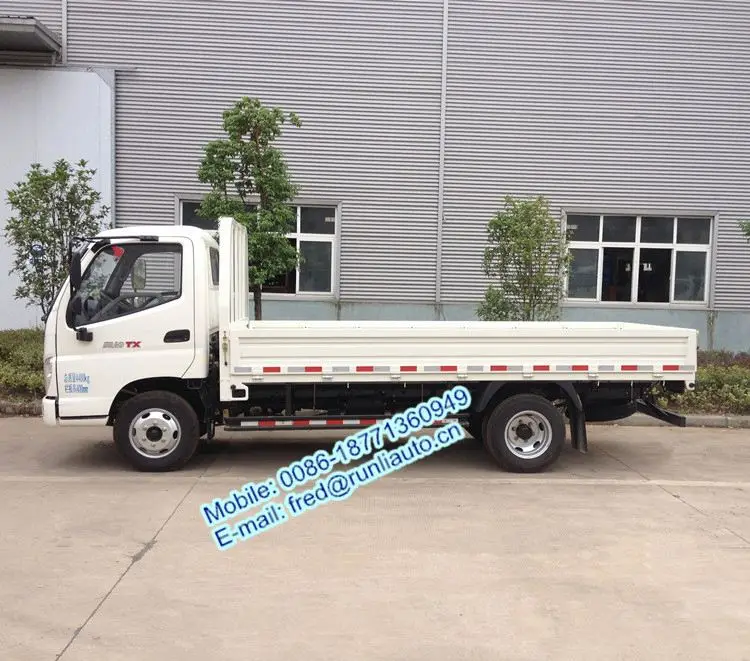 Foton Aoling 4x2 1.5 to 2.5 ton 3360 wheelbase small cargo truck for sale in Laos