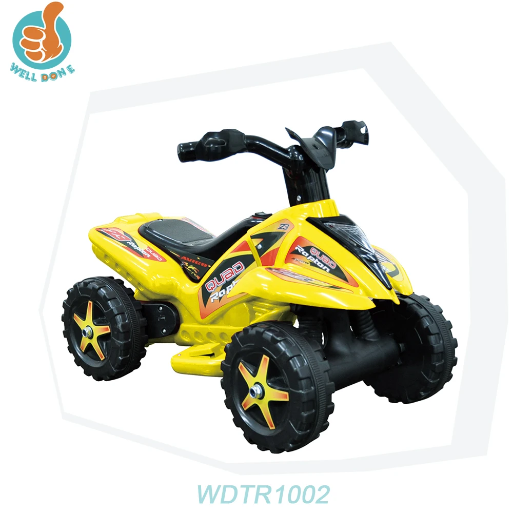 WDTR1002 High Quality Electric Motor Four-Wheel Plastic Kids Toys with Battery Power Control Auto Parts & Accessories Kids Car