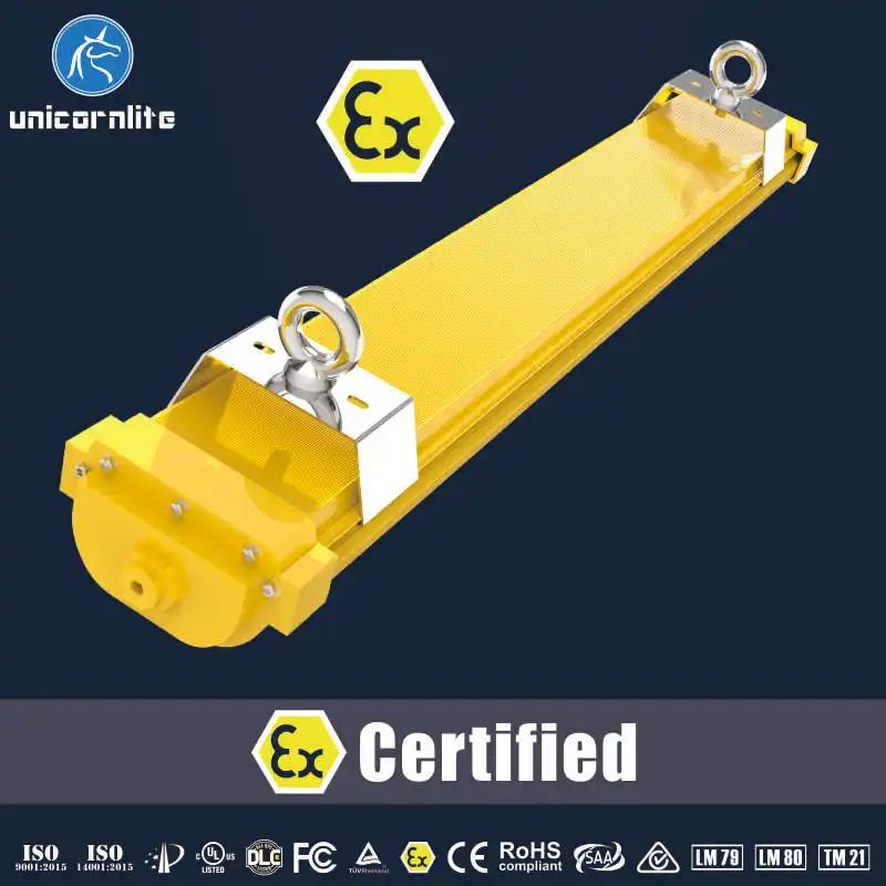 Mining Lighting EX certificates Led Explosion Proof Luminaire Flame Proof with battery pack