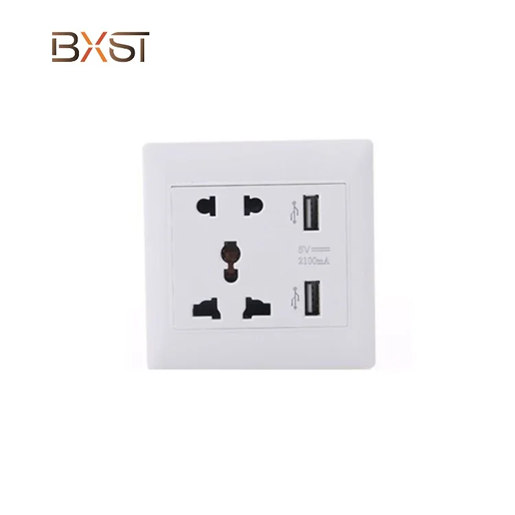 CE, ROHS Сертификация источника питания AC100-240V 10A Универсальный Великобритании стенная электрическая розетка с Usb