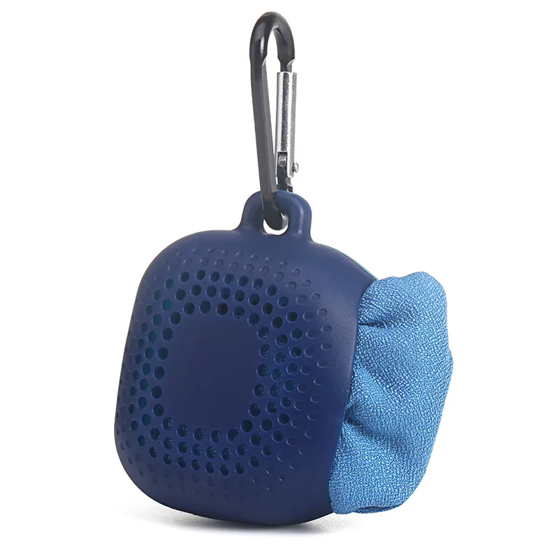 
sports towel microfiber sports towel sports cooling towel with silicone box 