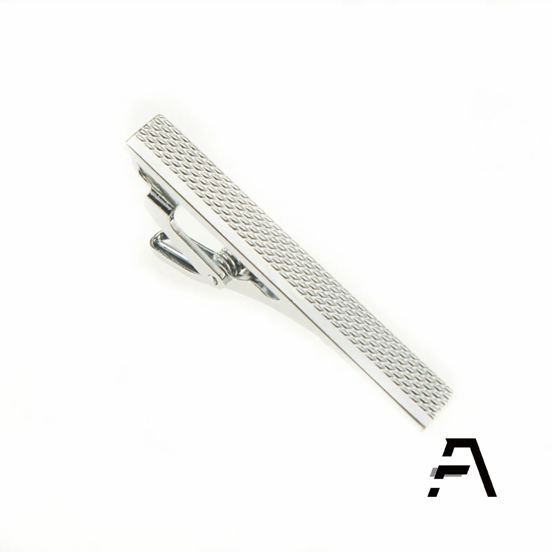 2,3 дюймовый Изысканный Классический зажим для галстука из нержавеющей стали