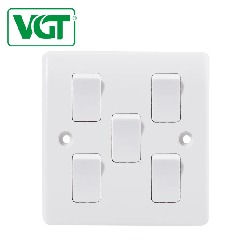 Простота установки зеленый и экологически чистые настенный выключатель Z-Wave