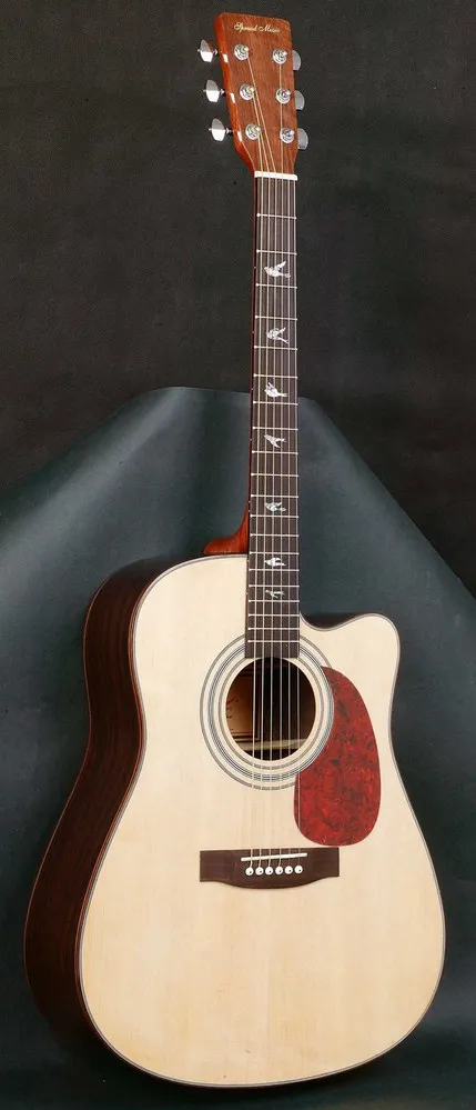 high quality acoustic guitars for sale with warranty 12 months guitar