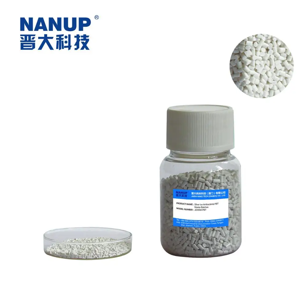 
Silver ion functional masterbatch PBT granules polypropylene antibacterial masterbatch 
