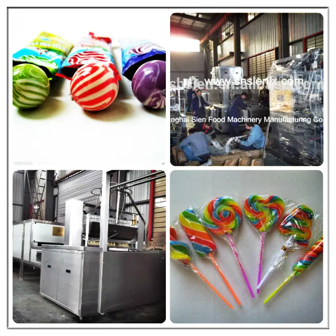 High Efficiency Candy Machine Factory Price Fully Automatic Lollipop Making Machine