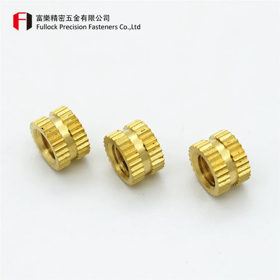 OEM standard plastic insert Brass nuts