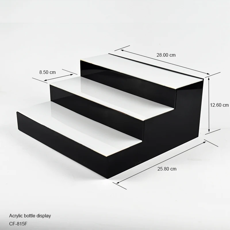Modern led wine bottle acrylic spoons and forks display stand for 4-9pcs