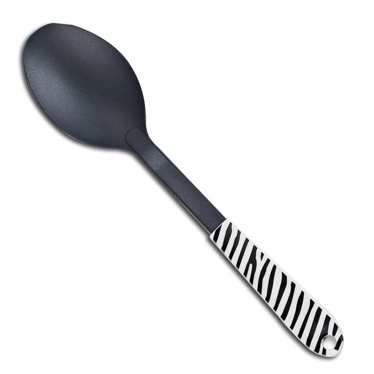 Горячая Распродажа на Amazon, оптовая продажа, термостойкая посуда для приготовления пищи, пластиковая ручка, набор нейлоновых кухонных принадлежностей