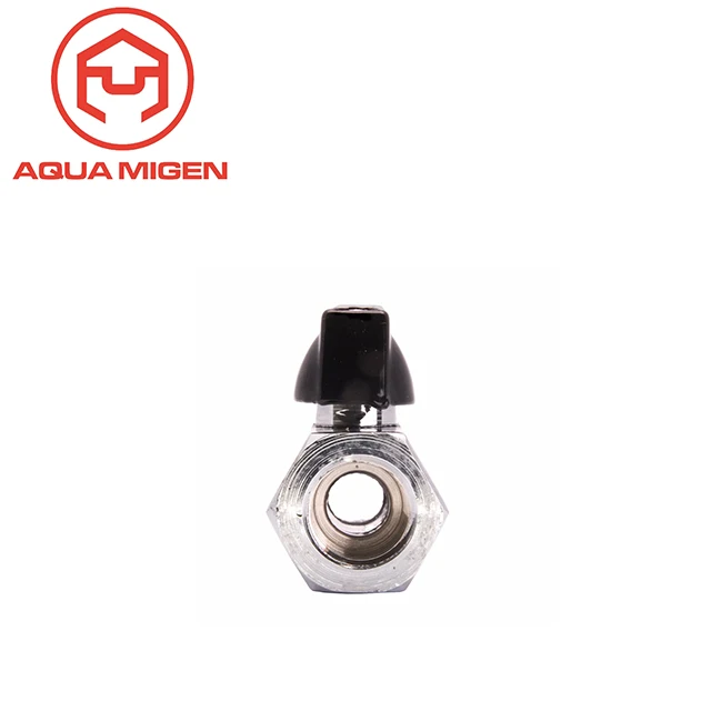 hot selling 1/4 Bsp Thread Stainless Steel Male Female Key Coupler Line Mini Ball Valve