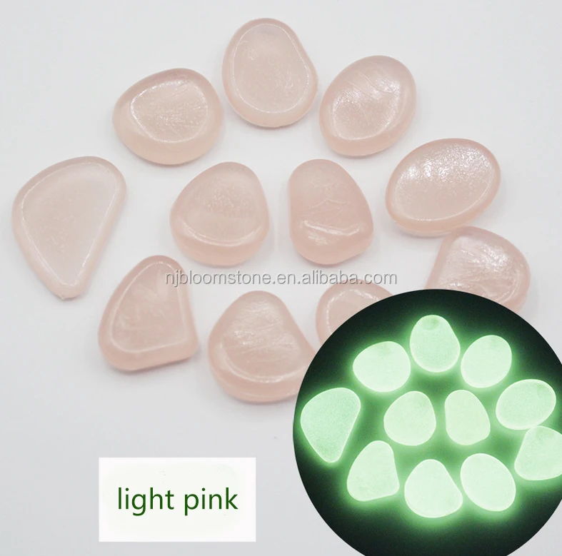 Ночная светящаяся в темноте Люминесцентная галька