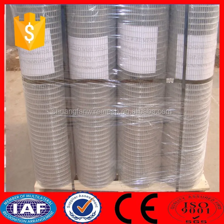Wholesale 1x2 Galvanized Welded Wire Mesh Price/1x1 Stainless Steel Welded Wire Mesh/Standard Welded Wire