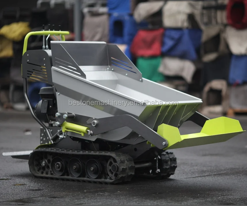 
Italy Design CE Hydraulic self-loading mini track dumper 