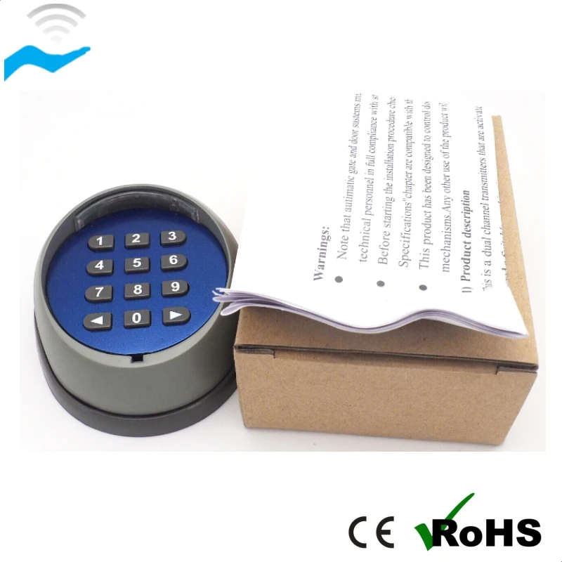 gate opener keypad security Wireless access control for entrance