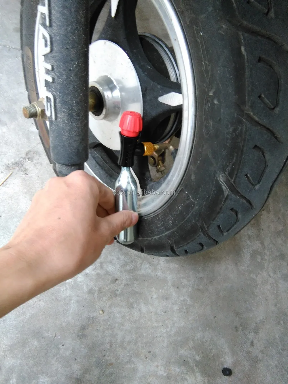 25g co2 motorcycle co2 cylinder inflator factory directly produce for you