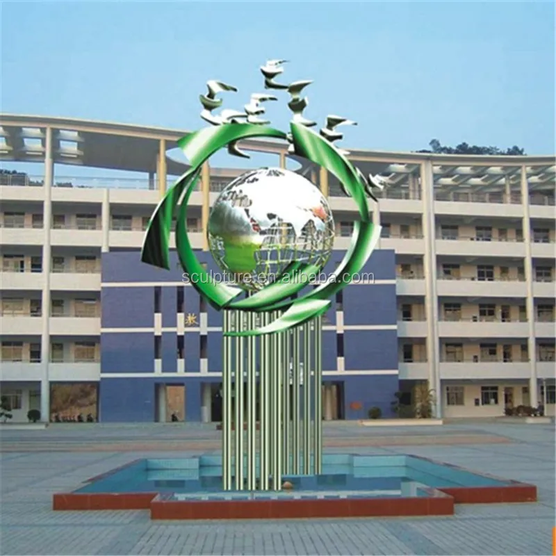 
2017 новая современная школа/сад металлическая скульптура памятник значимая Высококачественная скульптура кампуса 