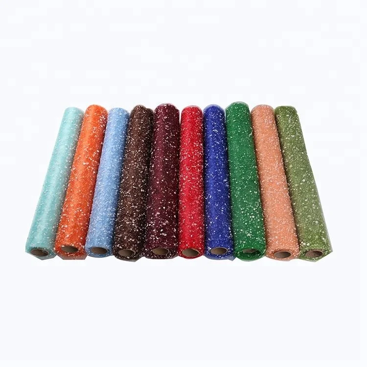Hot Sale Colorful Snow Mesh Gauze Material Gift Fresh Flower Wrapping Tissue Paper
