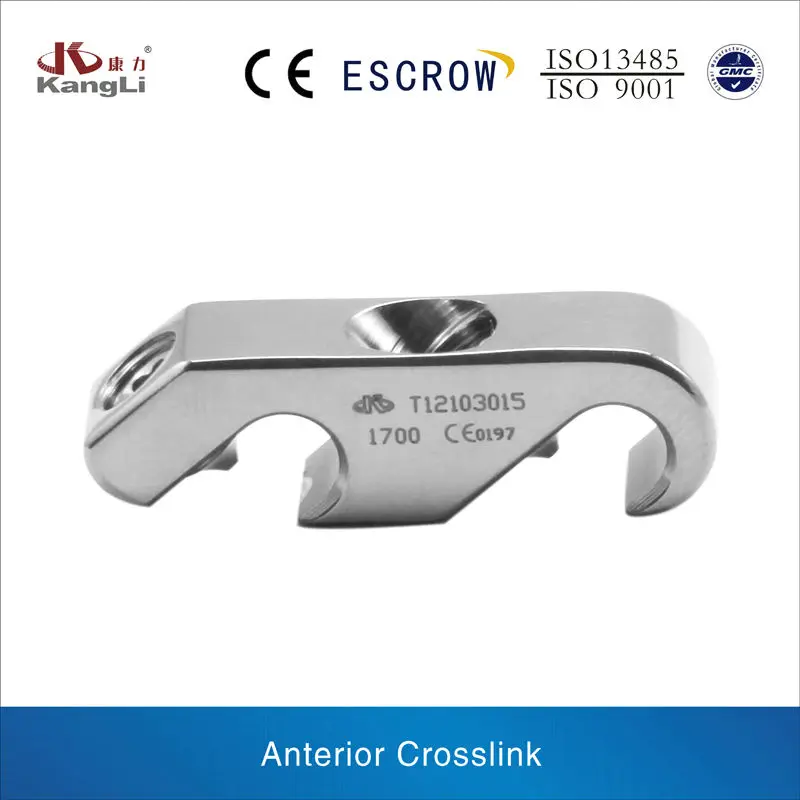 
Spine Medical Device: Anterior Crosslink Of Anterior Fixation 