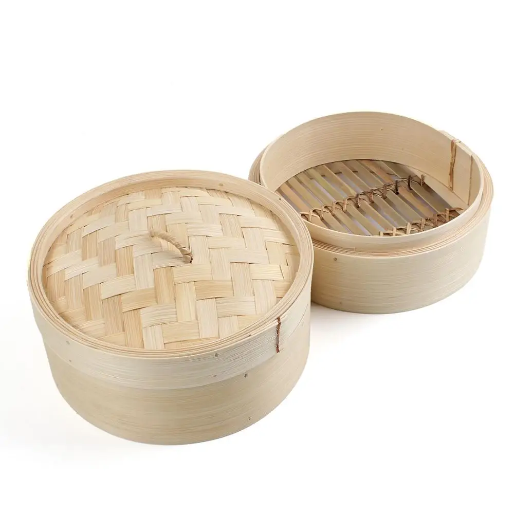Wholesale mini dim sum square bamboo steamer basket for sale