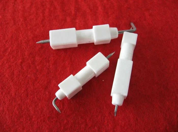 Alumina ceramic ignition electrode for gas stove