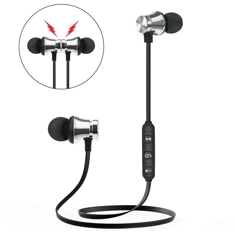 2018 Горячая продажа XT11 Магнитная Bluetooth 4,2 наушники в ухо Hands-free шумоподавление Спортивные Беспроводные наушники для бега