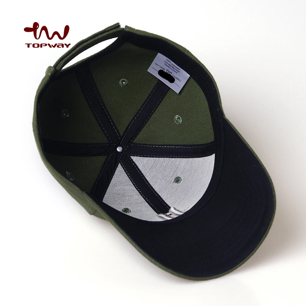 Customized Private Label Sports Hat Wholesale Baseball Cap with Embroidered Logo Custom Logo 6-panel Hat 100% Cotton Unisex 58CM