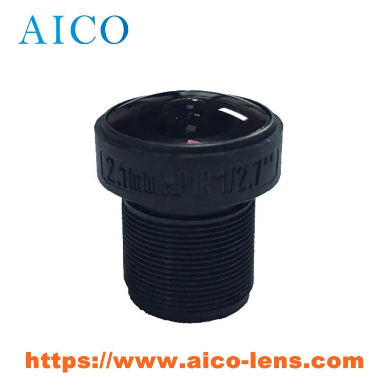 Пластиковая широкоугольная камера видеонаблюдения 2,1 мм 1/2, 7 дюймов F1.8 5mp EFL 2,1 мм m12