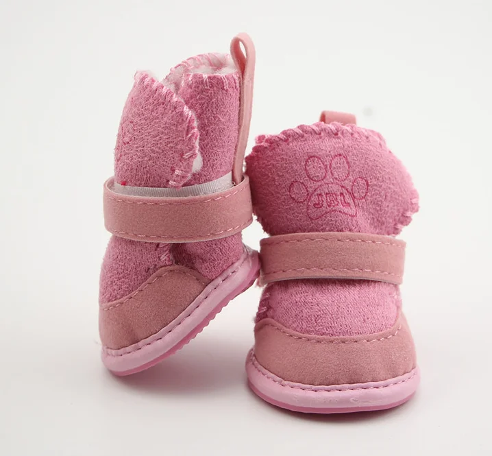 pet dog shoes pet Snow boots cats cool weather pet product velvet shoes