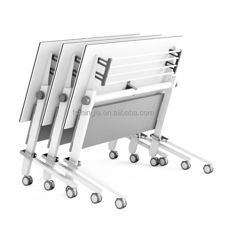 Particleboard base Training table for training conference room with Collapsible table top