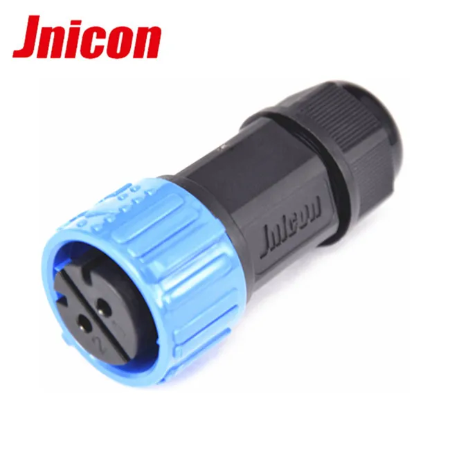 Jnicon M25 3 pin power 9 pin signal waterproof Connector plugs and sockets