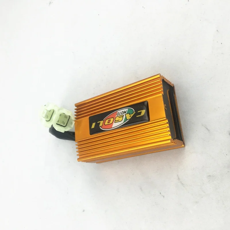  Высокопроизводительный Glod алюминиевый DC CDI racing 4 + 2 pin для скутера GY6 Мотоцикла